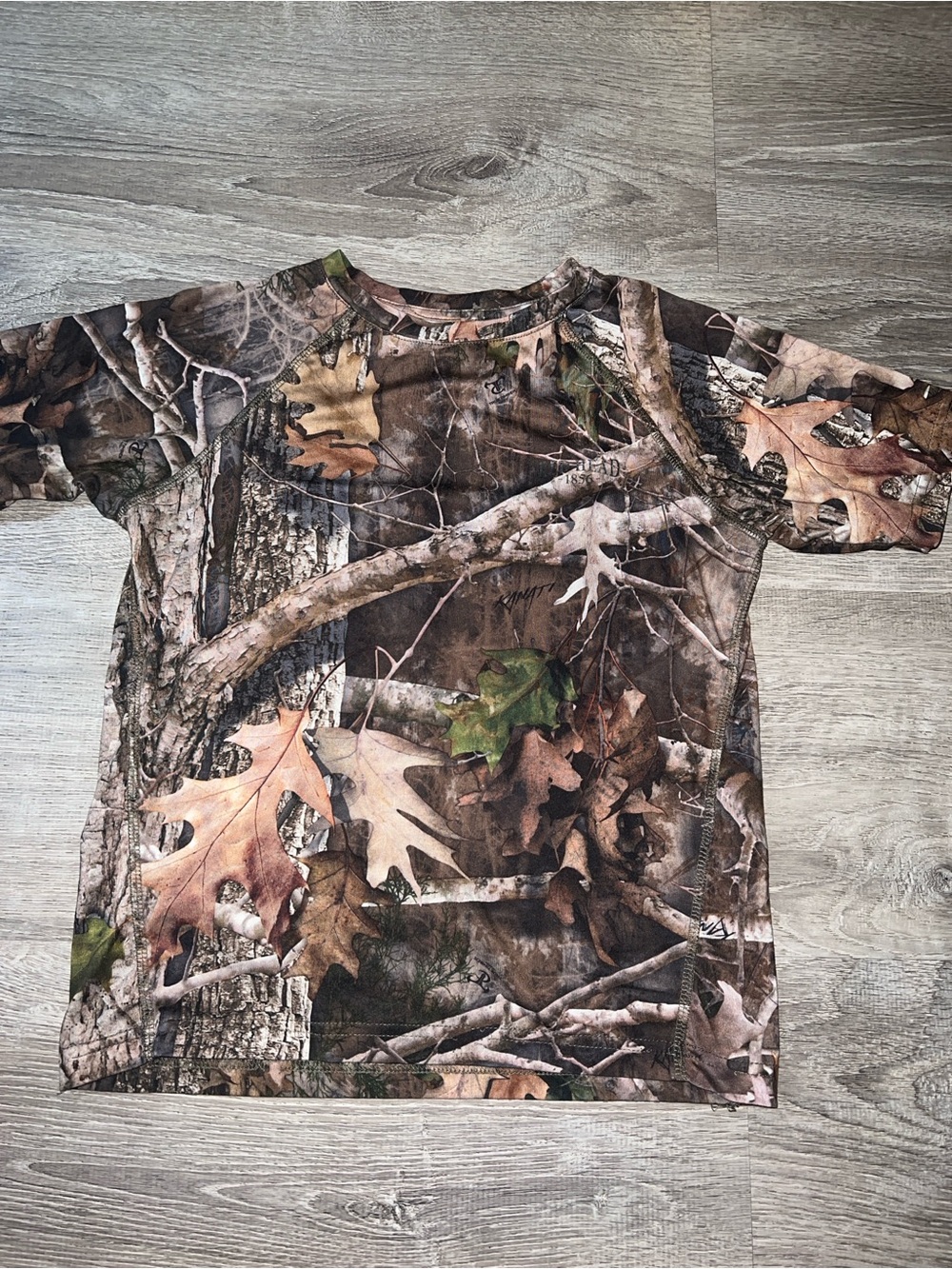 Kids are RedHead Camo Short-Sleeve Tee - Brown/Green